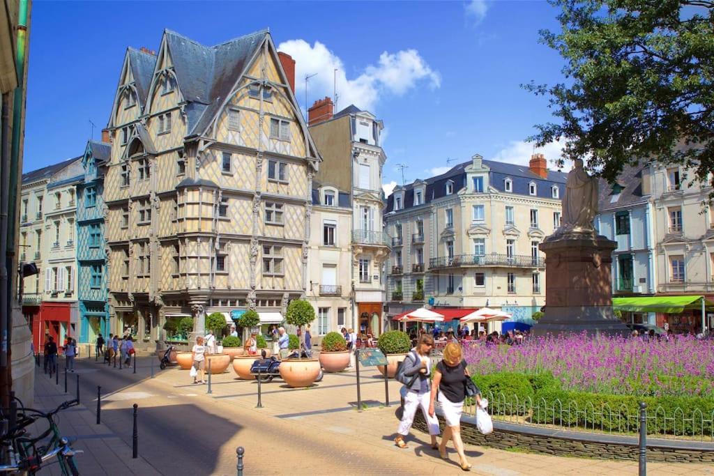 Angers Centre- Gare - Chateau - Duplex 2 Chambres Ngoại thất bức ảnh